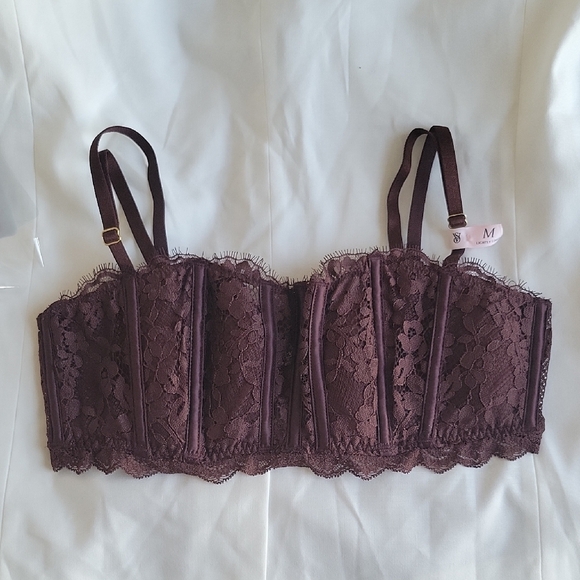 Lace Bralette in Purple - Picture 1 of 5